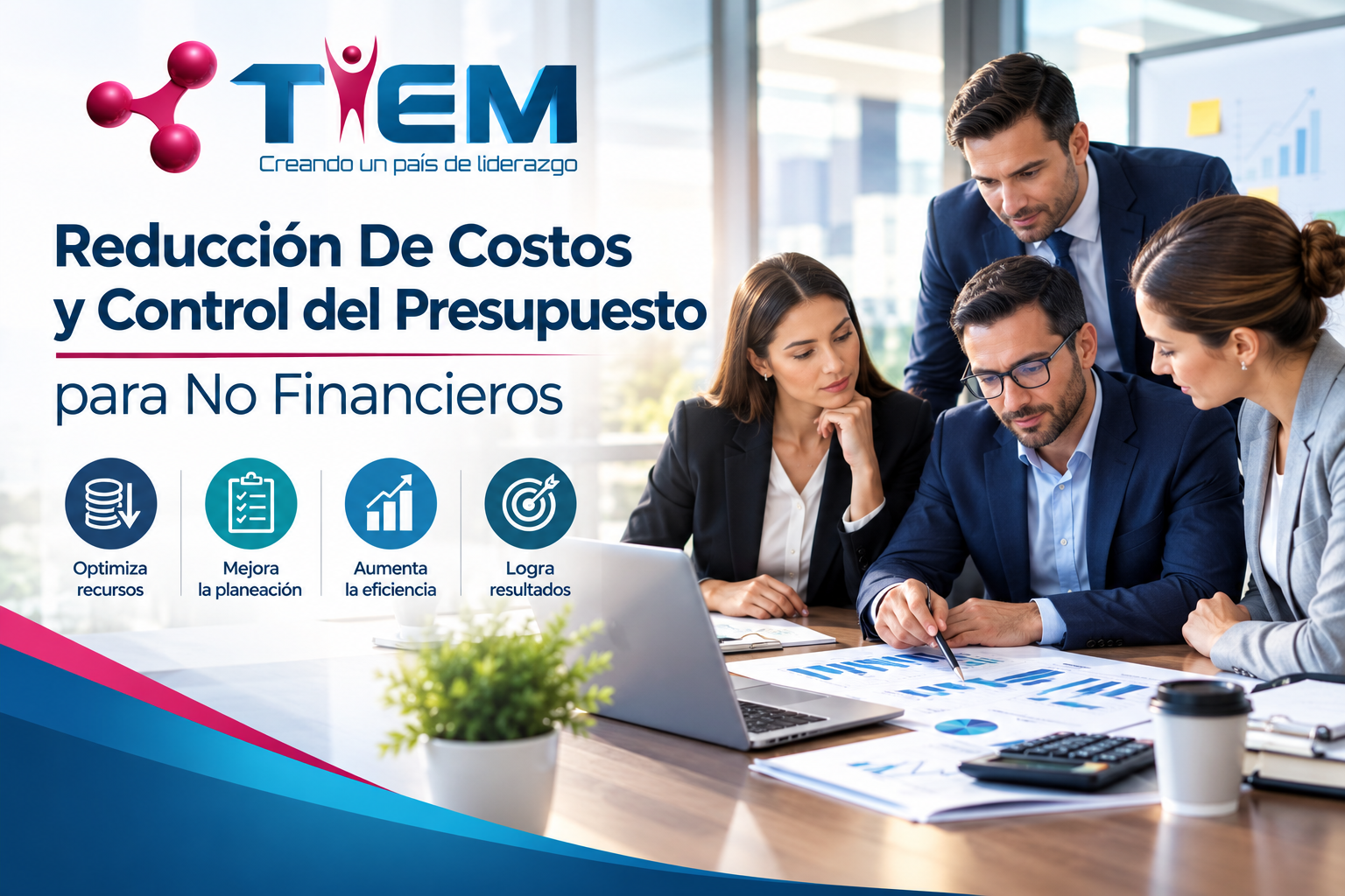 Portada: Reducción De Costos Y Control Del Presupuesto para No Financieros