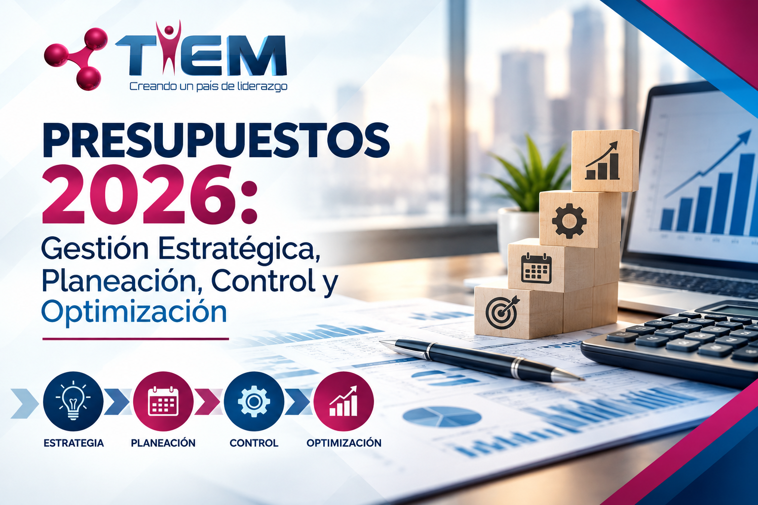 Portada: Presupuestos 2026: Gestión Estratégica, Planeación, Control y Optimización