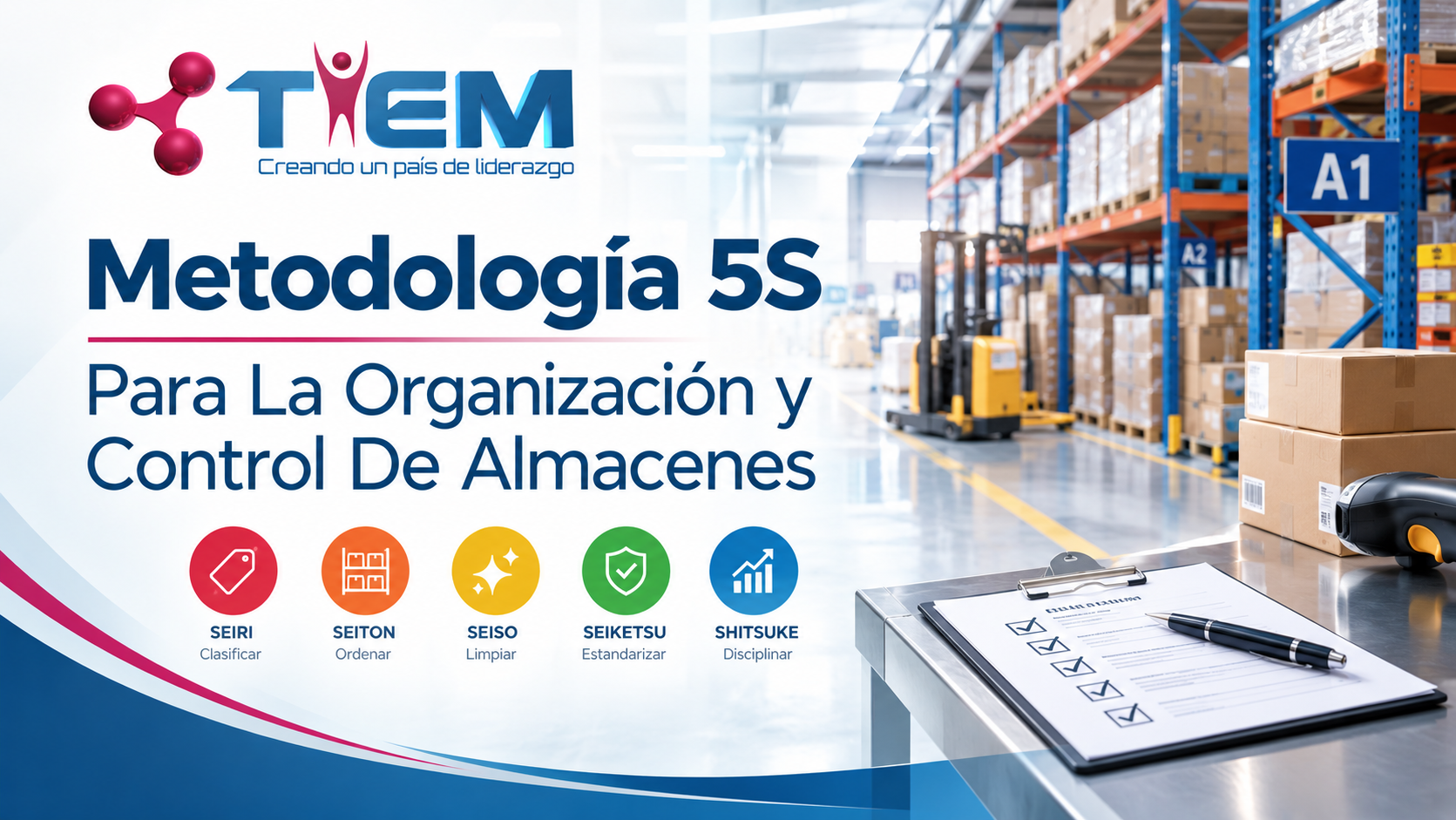 Portada: Metodología 5S Para La Organización Y Control De Almacenes