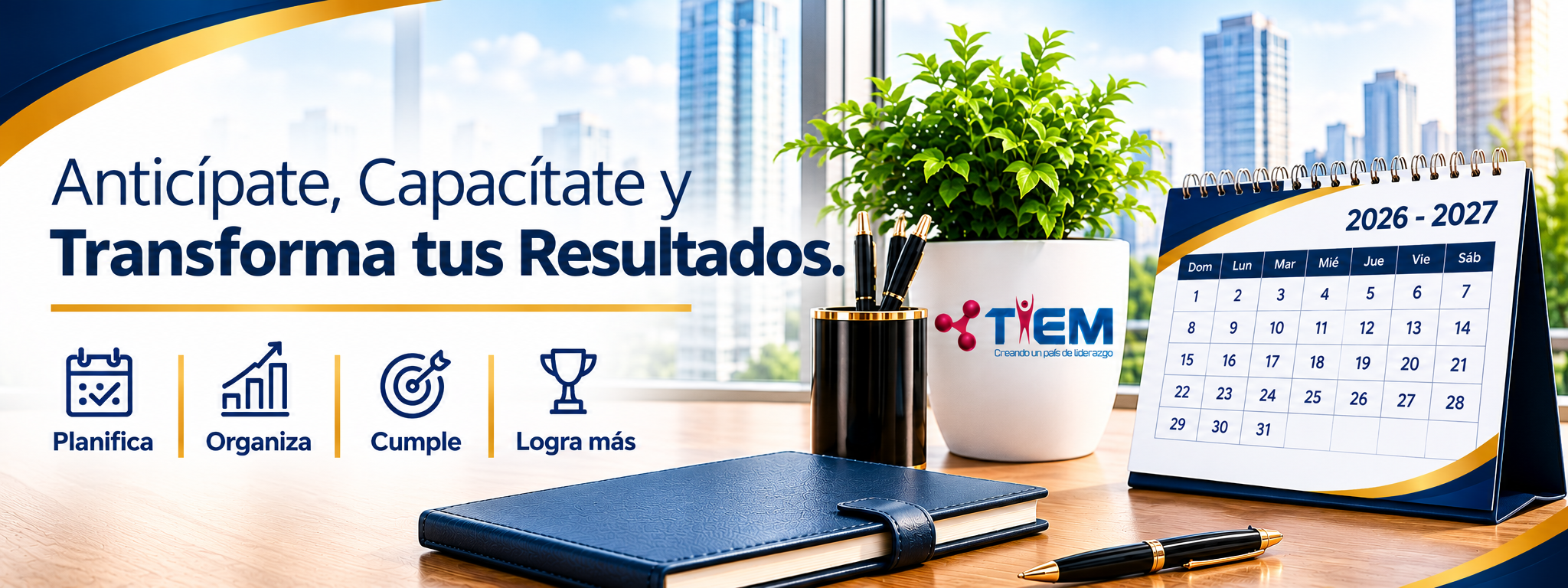 Cabecera de calendario